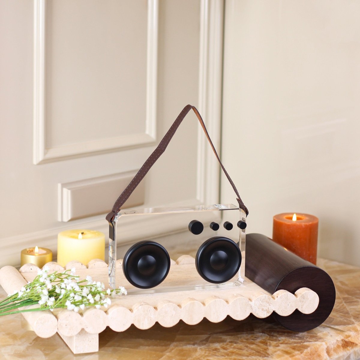 Decor Objects Scandinavian Soundbox Decor Object - Daamaira Home and Living Ltd