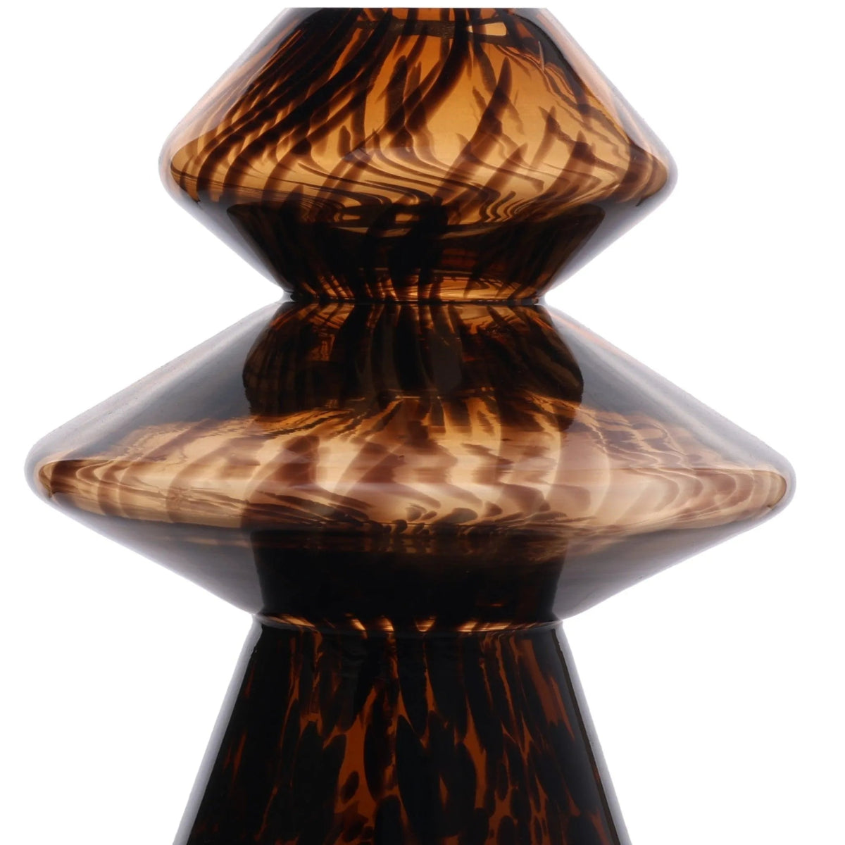 Vases Serene Stout Luxury Glass Vase - Daamaira Home and Living Ltd