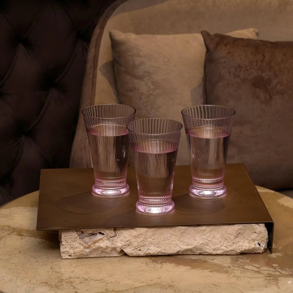 Drinking Glasses Shade Set Of 4 High Ball Glasses - Daamaira Home and Living Ltd