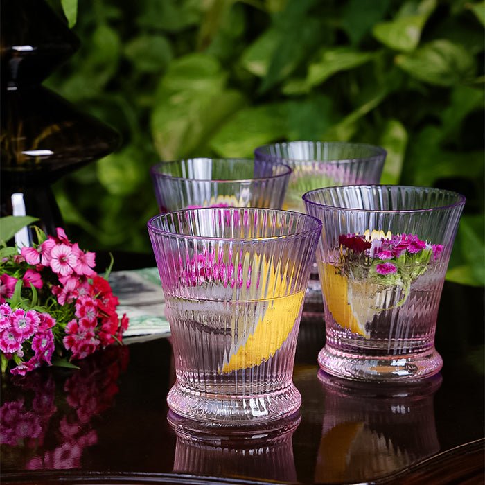 Drinking Glasses Shade Set Of 4 Multipurprose Glasses - Daamaira Home and Living Ltd