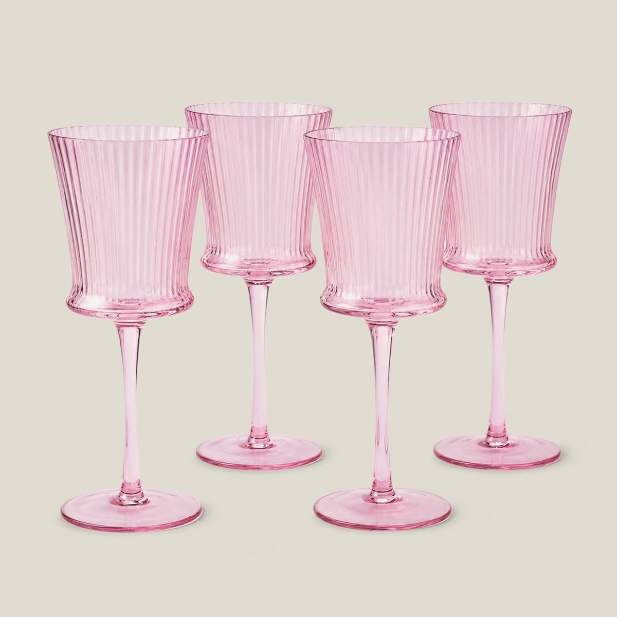 Drinking Glasses Shade Set Of 4 Wine Glasses - Daamaira Home and Living Ltd