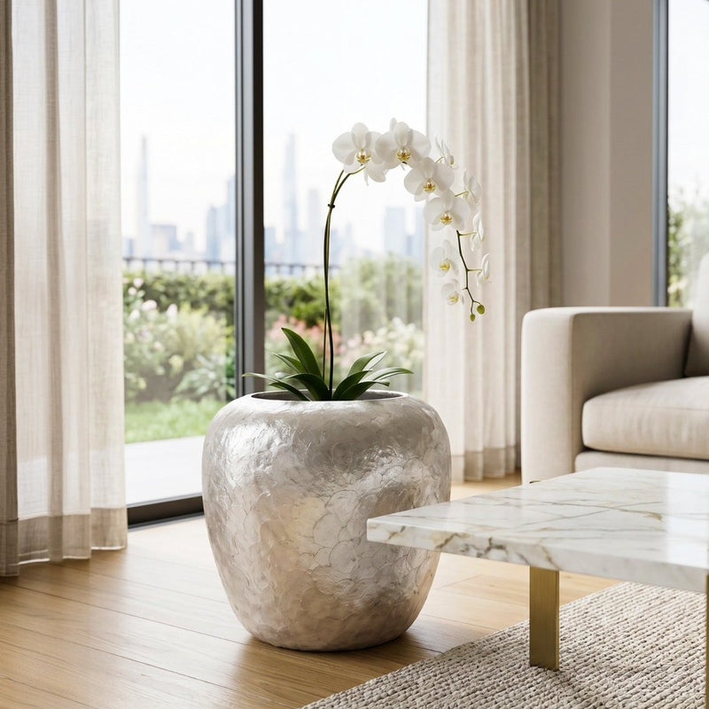 Mother of Pearl Planter - 19 inches — image 2
