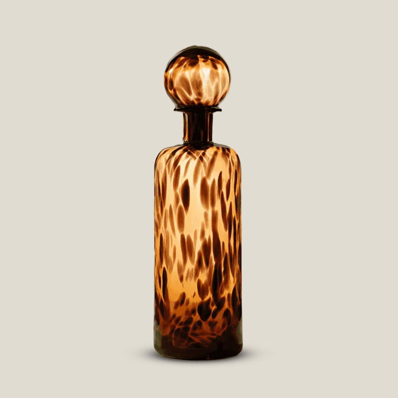 Smoked Egyptian Flower Vase with Lid — image 11