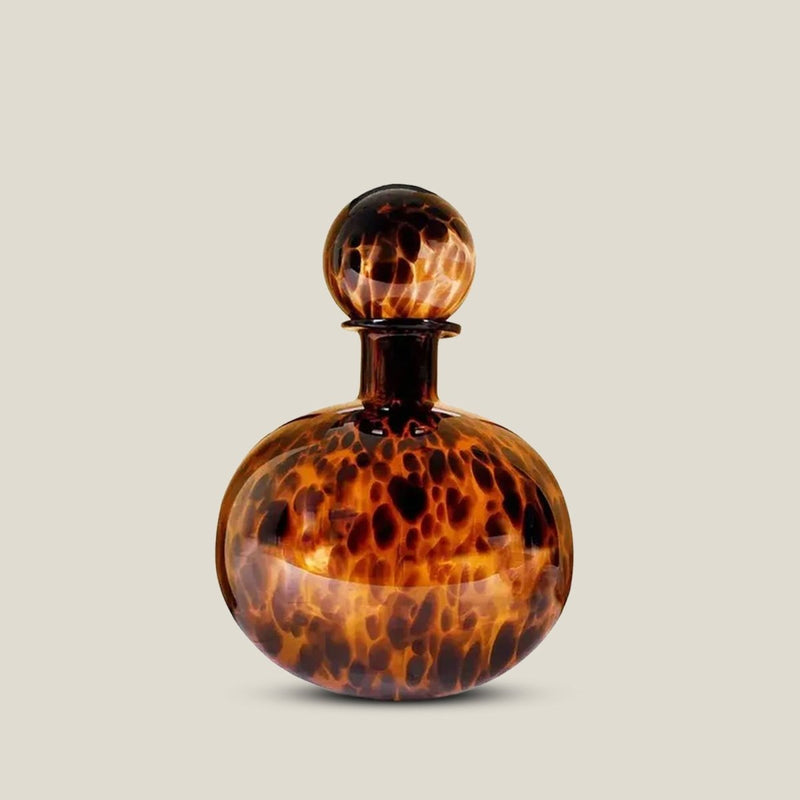 Smoked Egyptian Flower Vase with Lid — image 10