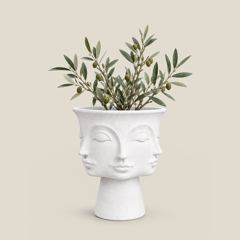 Soul Face Planter (White) - 24 Inch — image 1