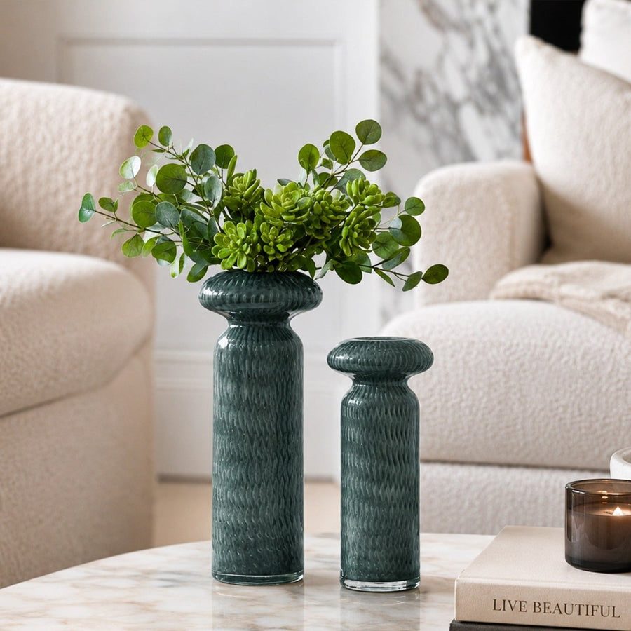 The Aurelia Midnight Flower Vase