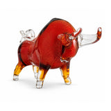 Murano Glass Small Golden Bull Sculpture — view 5