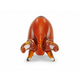Murano Glass Small Golden Bull Sculpture — view 3