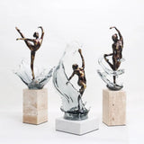The Dancing Waves Statue — view 5