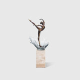 The Dancing Waves Statue — view 3