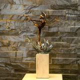 The Dancing Waves Statue — view 2