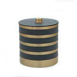 The Everyday Storage Box - Black & Antique Brass Large — view 5