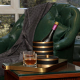 The Everyday Storage Box - Black & Antique Brass Large — view 7