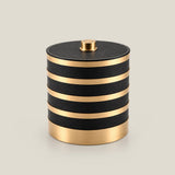 The Everyday Storage Box - Black & Antique Brass Large — thumbnail 1