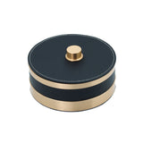 The Everyday Storage Box - Black & Antique Brass Small — view 4