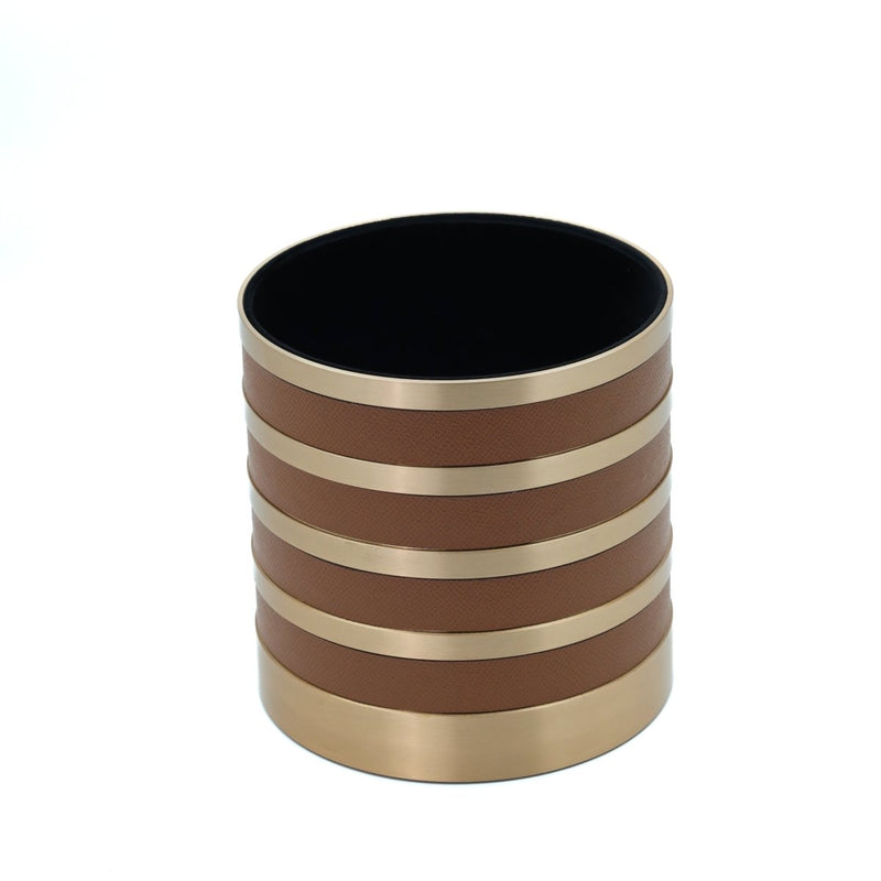 The Everyday Storage Box - Brown & Antique Brass Large — image 6