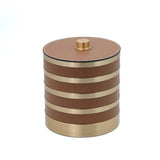 The Everyday Storage Box - Brown & Antique Brass Large — view 4
