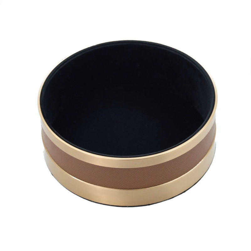 The Everyday Storage Box - Brown & Antique Brass Small — image 5