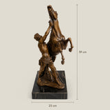 The Imperial Rearing Horse — view 3
