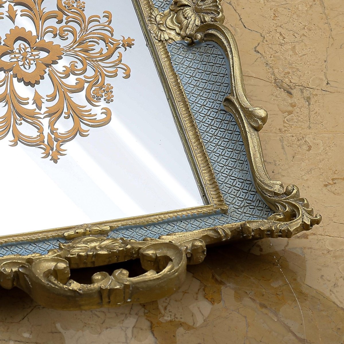 décor Tray The Imperial Vanity Tray - Daamaira Home and Living Ltd