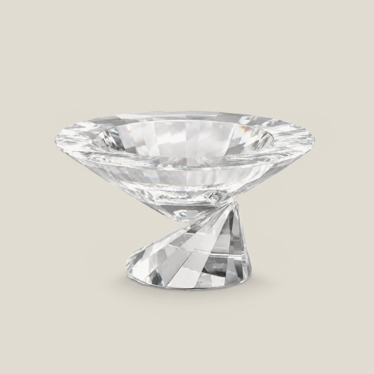 Ash Tray The Lux Crystal Ashtray - Daamaira Home and Living Ltd