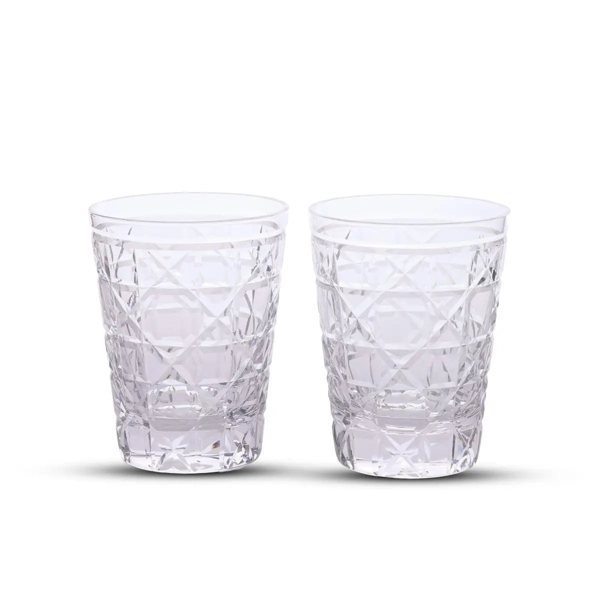 Drinking Glasses The Lux Glass Set Of 2 - Daamaira Home and Living Ltd