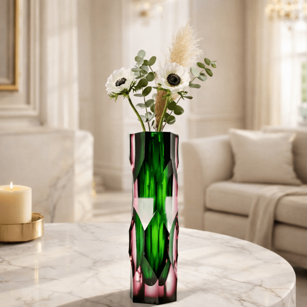 Decor Objects The Mid Night Flower Vase - Daamaira Home and Living Ltd