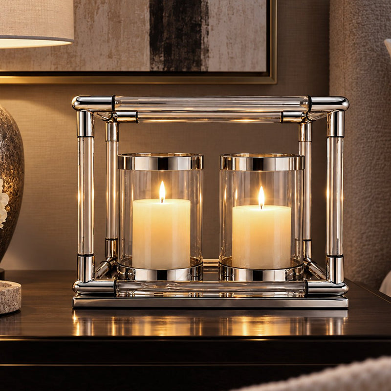 The Montecarlo Twin Hurricane Candle Stand — image 2