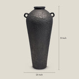 The Obsidian Textured Floor Planter - Large — thumbnail 3