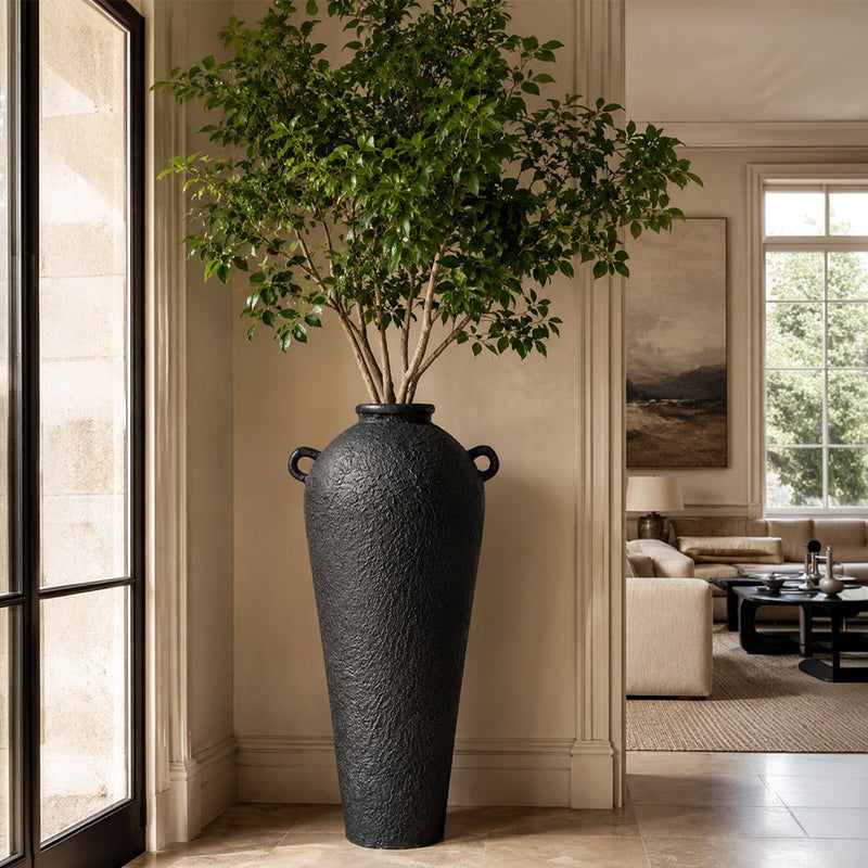 The Obsidian Textured Floor Planter - Large — image 2