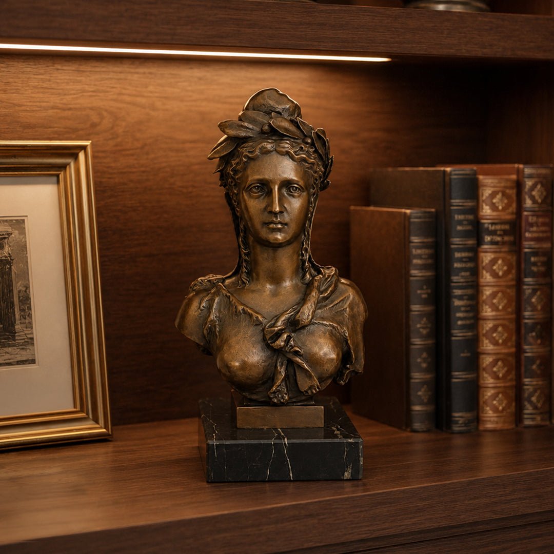 Decorative Sculpture The Olympian Muse - Daamaira Home and Living Ltd