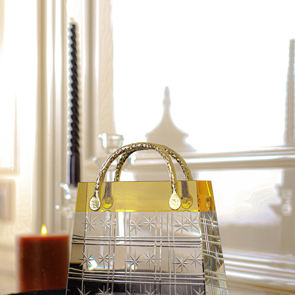 Decor Objects The Ombre Crystal Bag - Daamaira Home and Living Ltd