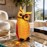 Murano Glass Owl Sculpture — view 5