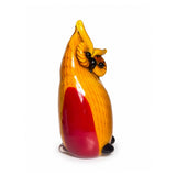 Murano Glass Owl Sculpture — view 3