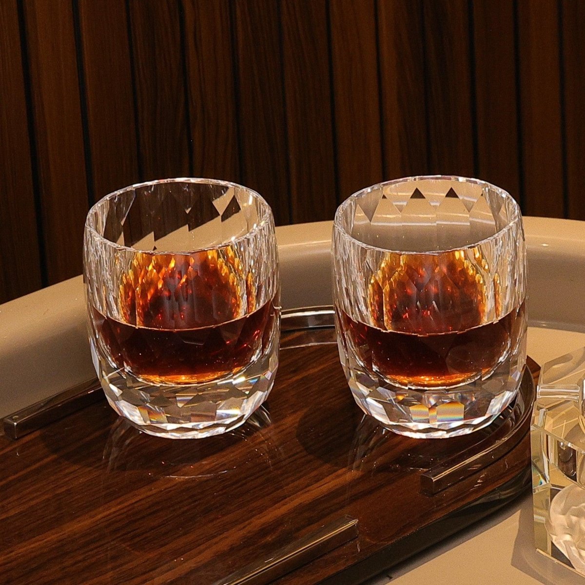 Drinking Glasses The Prestige Whiskey Glass Set Of 2 - Daamaira Home and Living Ltd