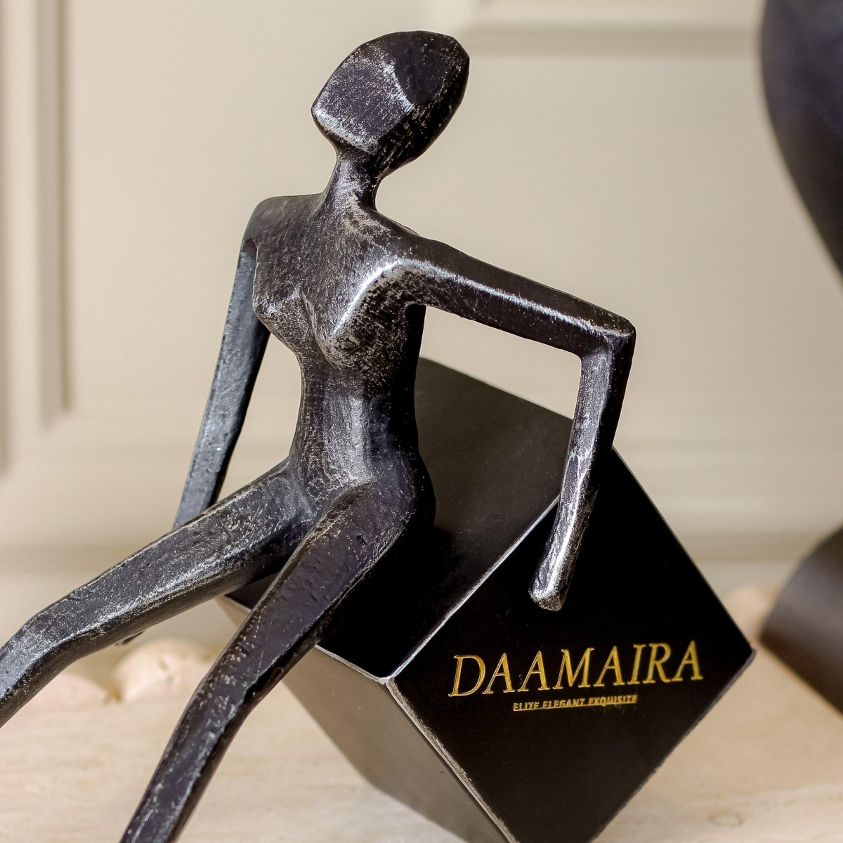 Sculptures & Figurines The Resting Man Sculpture - Daamaira Home and Living Ltd