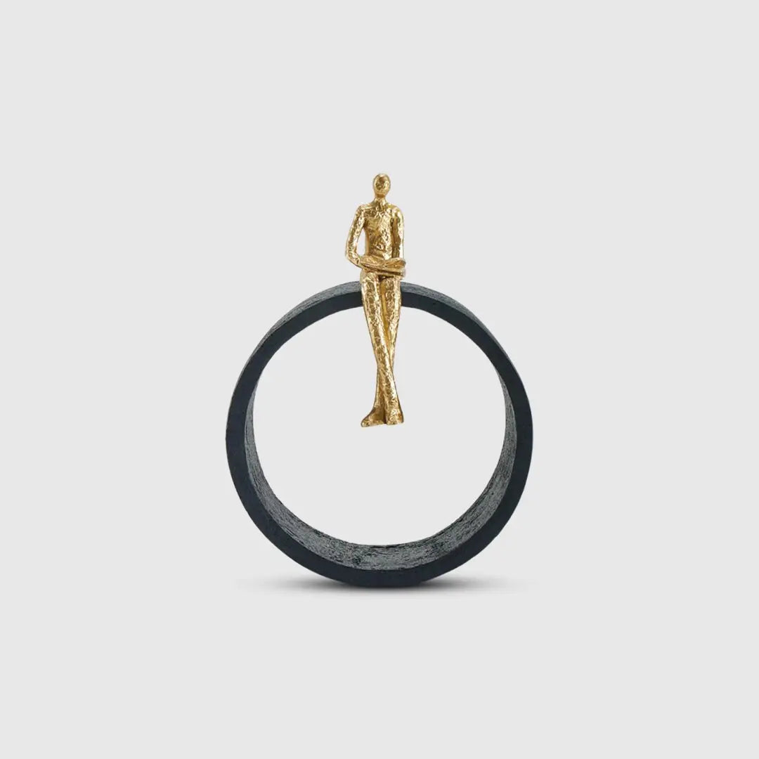 Decor Objects The Sitting Man - Small - Daamaira Home and Living Ltd