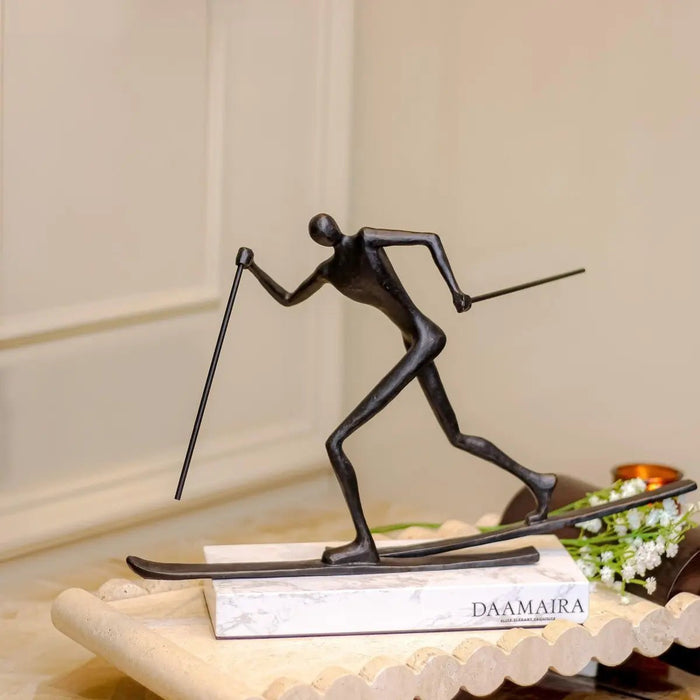 The Skiing Man - view 2