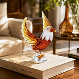 Murano Glass Eagle Sculpture — view 5