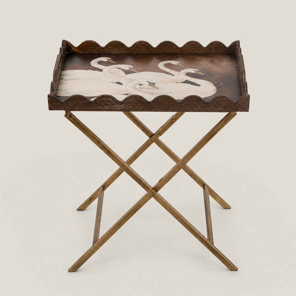 The Swans Butler Tray - Daamaira Home and Living Ltd