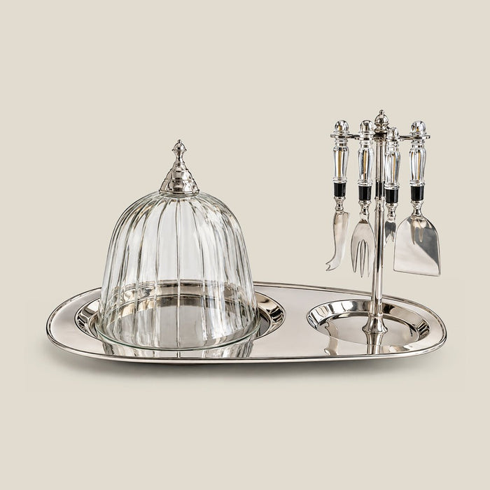 The Verona Cheese Dome Set