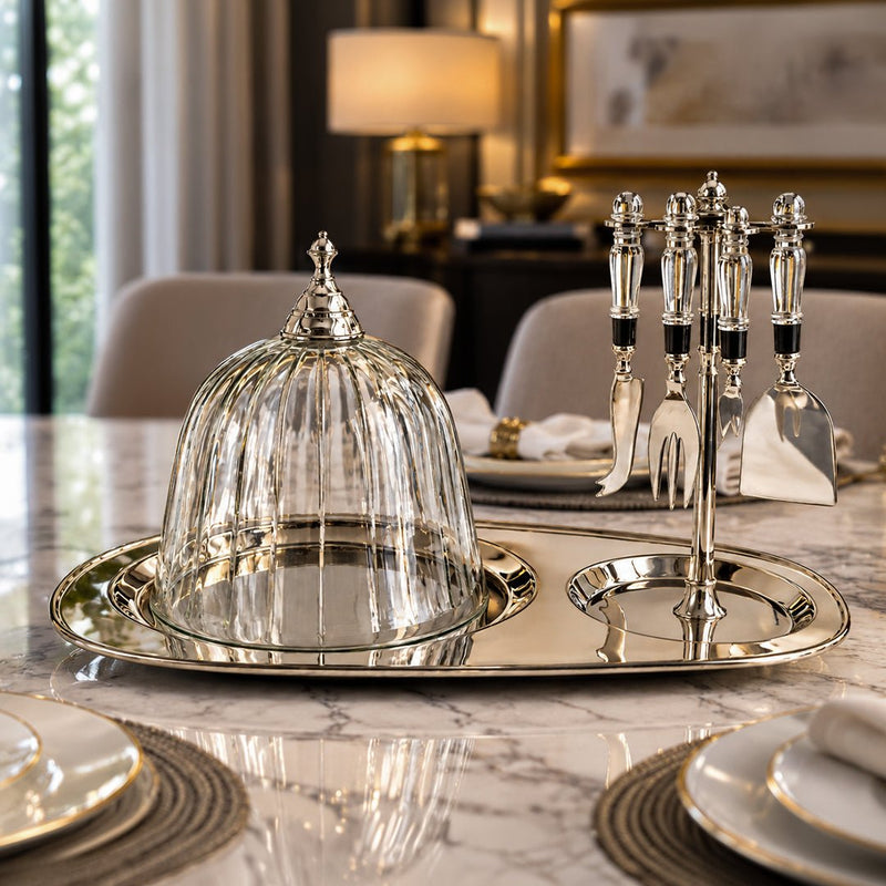 The Verona Cheese Dome Set — image 2