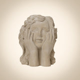 Thinking Girl Vase — view 4