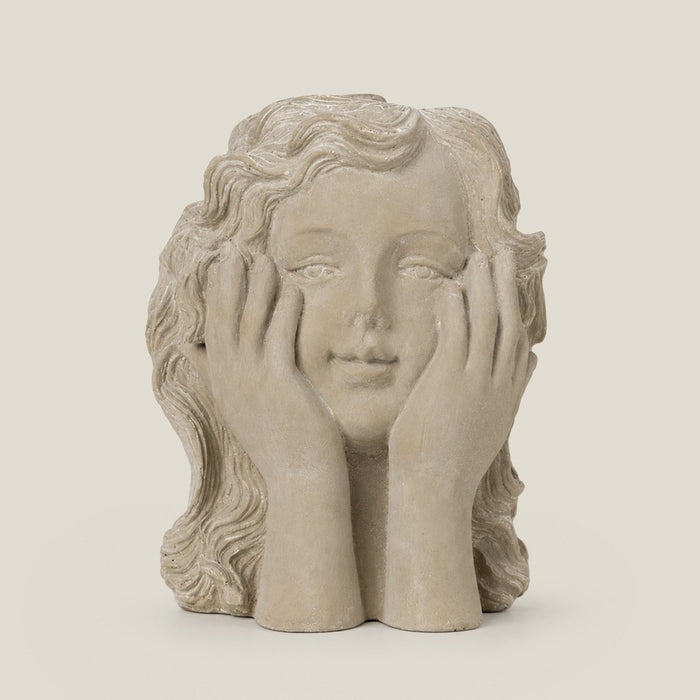 Thinking Girl Vase