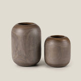 Walnut Flower Vase — view 1