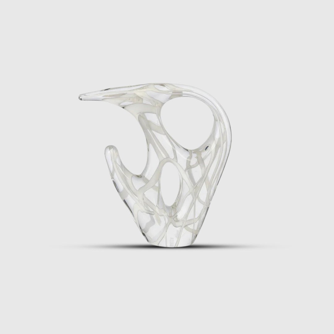 Sculptures & Figurines White Abstract Sculpture - Daamaira Home and Living Ltd