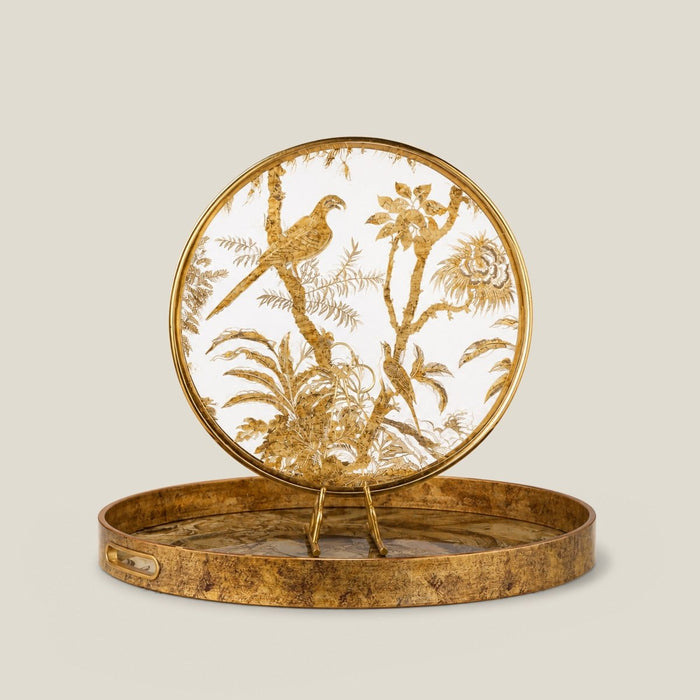 Woodpecker Serving Tray -  Set Of 2