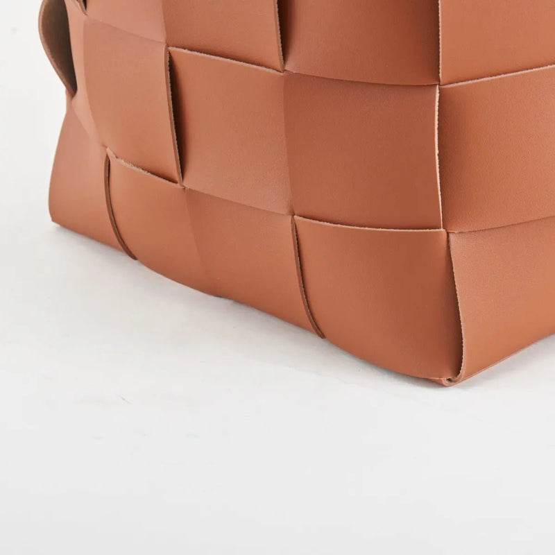 Woven Leather Basket — image 7